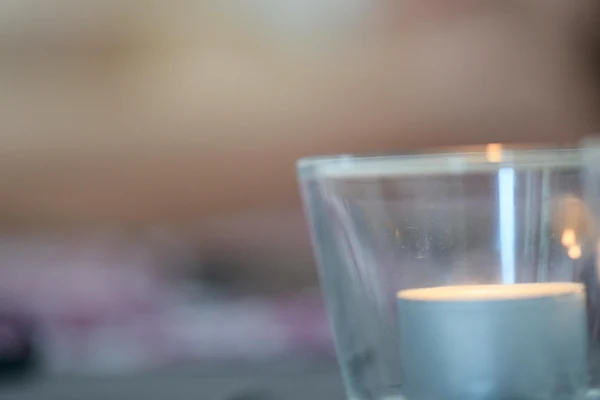 Tantramassage Kerze im Glas